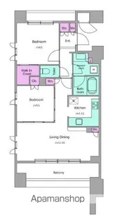 レジディア水道橋【10階】の間取り