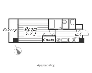 アルフィーレ新栄【10階】の間取り