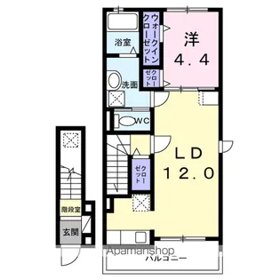 FOUR【2階】の間取り