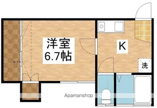 エステート松島【2階】の間取り