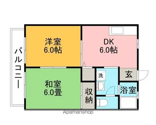 セジュール大塚【1階】の間取り