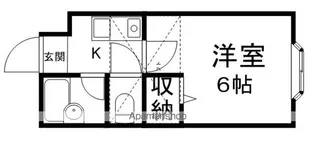 ベルシティ木ノ下【103号室】の間取り