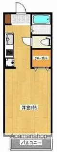 パルクメゾン【103号室】の間取り