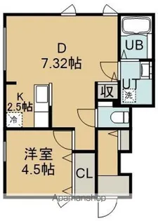 NC TERRACE Ⅱ(エヌシーテラスツー)【1階】の間取り
