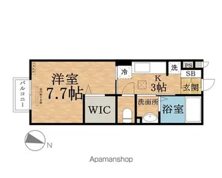 ヴェルデⅡ【1階】の間取り