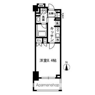 レジディア中落合B棟【6階】の間取り