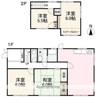 香川県高松市川島東町【一戸建】の間取り
