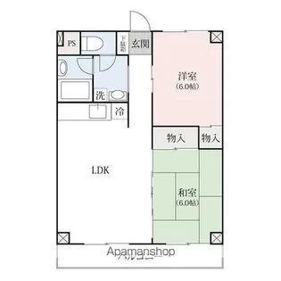 ブライティア21【301号室】の間取り