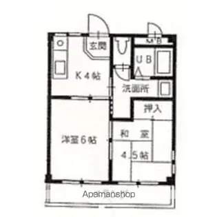 サクラハイツ【2階】の間取り