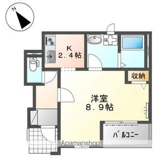 クリオネⅢ【1階】の間取り