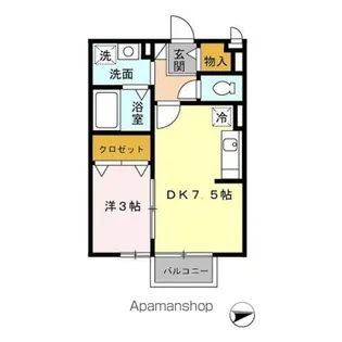 ミカハウスⅡ【2階】の間取り