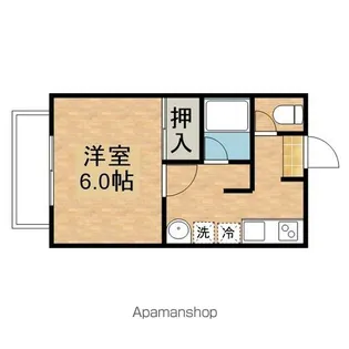 メゾン・ドール【203号室】の間取り