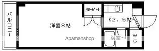 OAK VILLA HAKATA EASTII【5階】の間取り