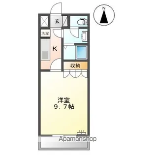 ブライトB【2階】の間取り