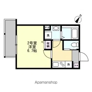 ベイルーム杉田コート【3階】の間取り