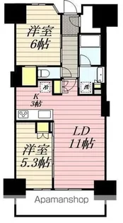 トラープランド翠命館【11階】の間取り