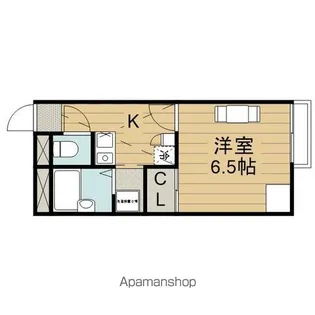 レオパレスLA CASA【1階】の間取り