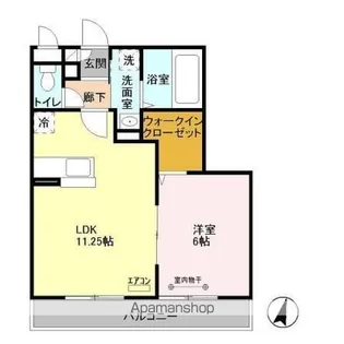 メゾンクロノス【3階】の間取り