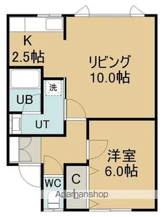 マルシェAP【102号室】の間取り