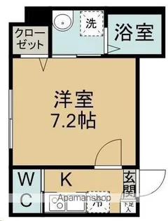 城壁のカメリアⅠ【2階】の間取り