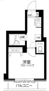 パークウェル目黒本町【2階】の間取り