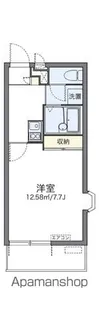 レオパレスカーサドマーニ【3階】の間取り