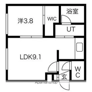 RAVELLO N2 A【3階】の間取り