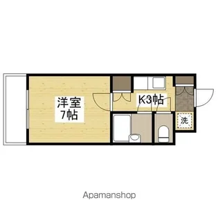 第5和秀ビル【208号室】の間取り
