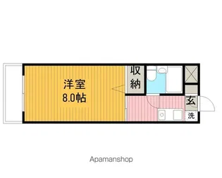 クリスタルハイツ相模台【3階】の間取り