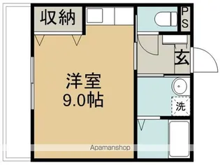 フェリオ川越【2階】の間取り
