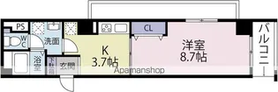 オリエンタル橿原【2階】の間取り