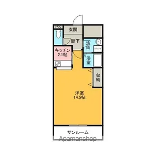 ディアコート【301号室】の間取り