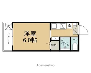 メゾンドラパン【3階】の間取り