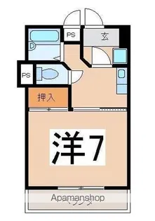 メイリリー幸町【515号室号室】の間取り