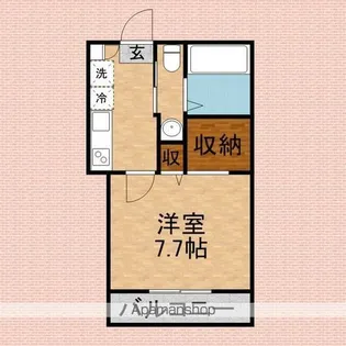 BESTSTAGE上福岡【2階】の間取り