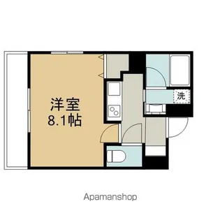 レーベスト志賀本通【3階】の間取り