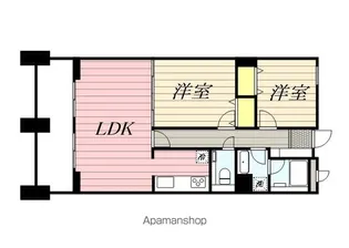 アクロス新川ビル【1404号室】の間取り