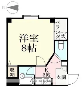 FREUDE【205号室】の間取り