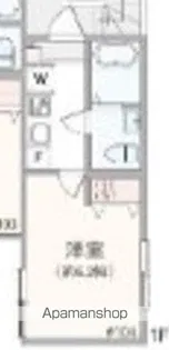 アザーレ・パッシオ元住吉【1階】の間取り