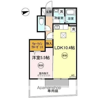 サンクチュアリ【1階】の間取り