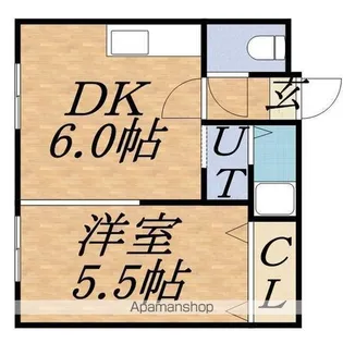 CENTRAL6(セントラル)【1階】の間取り