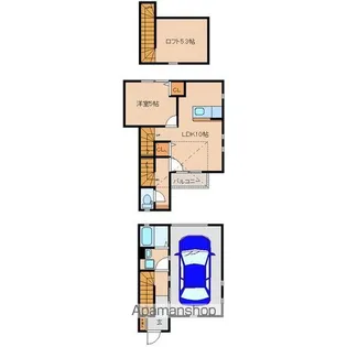 ARCREST【1階】の間取り