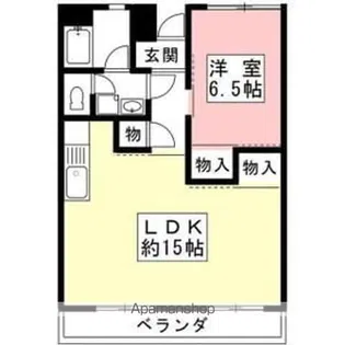 エスポワール長良【4階】の間取り
