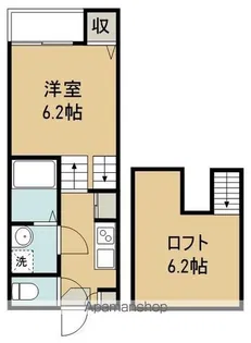 ハーモニーテラス中倉Ⅱ【1階】の間取り