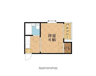 ホワイトハイツ【103.号室】の間取り