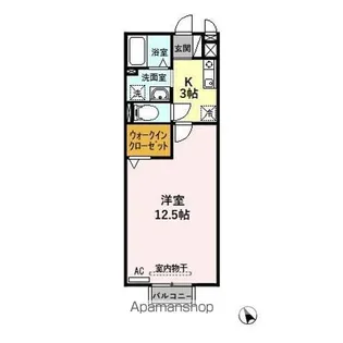 モナリエ北一色 B【2階】の間取り