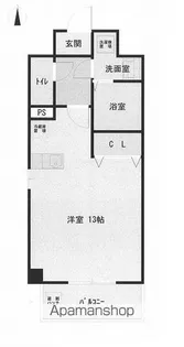 TILLEUL【701号室】の間取り