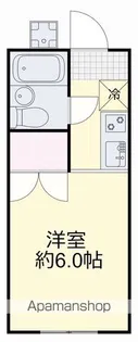 シスター中井【205号室】の間取り