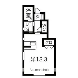 CASA CHARMANT(カーサ シャルマン)【1階】の間取り