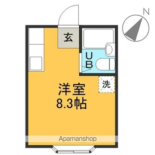 アルーム清水【2階】の間取り